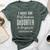 Hilarious Parent Gag For Mom Or Dad From Awesome Daughter Bella Canvas T-shirt Heather Forest