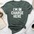 I'm In Charge Here Mom Boss Joke Quote Bella Canvas T-shirt Heather Forest