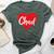 I Love Chad Chadian Lover For Women Bella Canvas T-shirt Heather Forest
