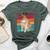 Spanish Alano Espanol Dog Mom Dad Clothing Bella Canvas T-shirt Heather Forest