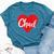 I Love Chad Chadian Lover For Women Bella Canvas T-shirt Heather Deep Teal