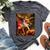 Angels Archangel Michael Defeating Satan Christian Warrior Bella Canvas T-shirt Heather Dark Grey