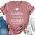 Baba Is My Name Baba Graphic For Baba Grandma Bella Canvas T-shirt Heather Mauve