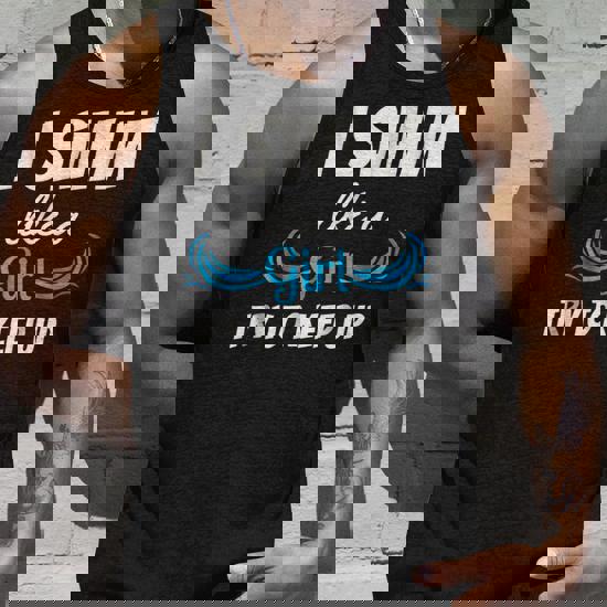 Girls Swim Shirt - Girls Swim Gift - I Swim Like A Girl Girls Swim Shirt - Girls Swim Gift - I Swim Like A Girl
