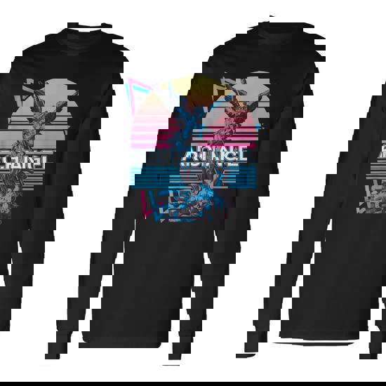 Archangel Michael Saint Michael Retro Long Sleeve T-Shirt