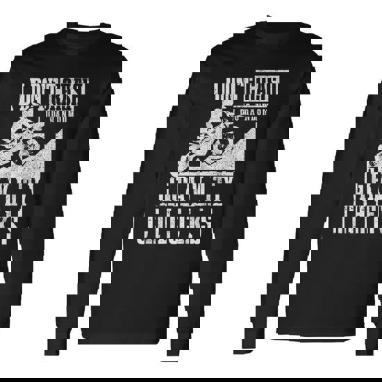 Motocross Dirt Bike Gift Funny Shirt Crash Gravity Checks