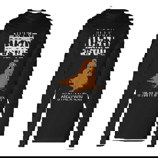 This Is My Human Costume Shirt Seal Family Animals Gifts Tee This Is My Human Costume Shirt Seal Family Animals Gifts Tee