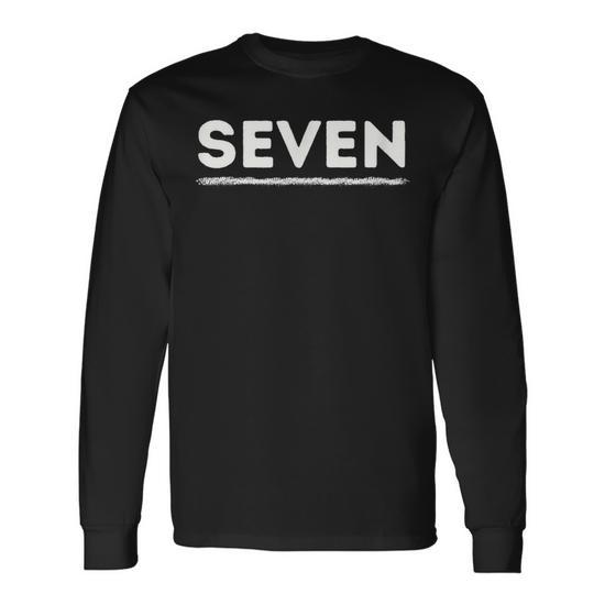 Jungkook Seven Minimalist Futuristic Kpop Long Sleeve T-Shirt