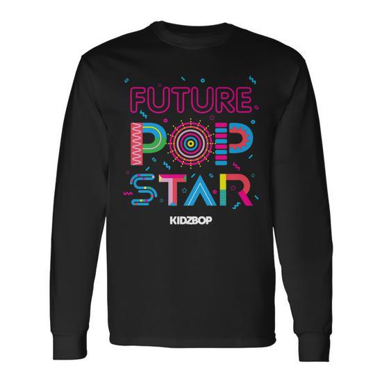 Kidz Bop Future Pop Star Long Sleeve T-Shirt - Monsterry