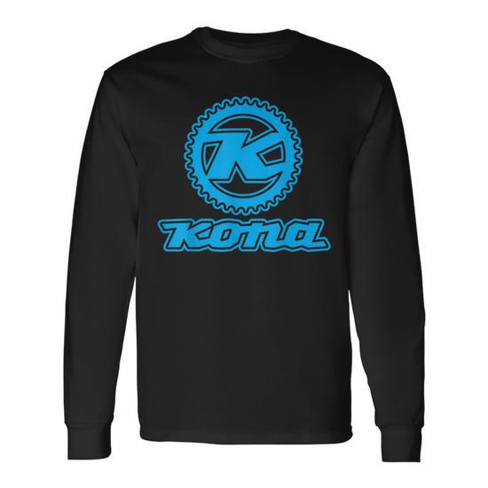 Kona Bikes Mtb Cycling Bicycle Biking Long Sleeve T Shirt Thegiftio UK