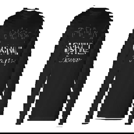 Nashville Tennessee Shirt - Downtown Skyline Calligraphy Tee Nashville Tennessee Shirt - Downtown Skyline Calligraphy Tee
