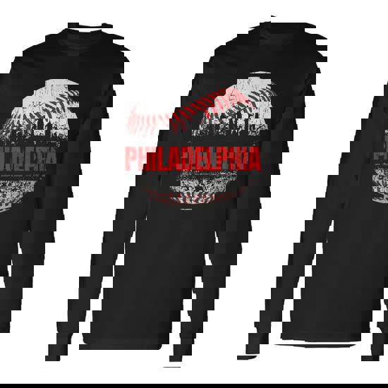 Philadelphia Baseball Philly Downtown Skyline Shirts Philadelphia Baseball Philly Downtown Skyline Shirts
