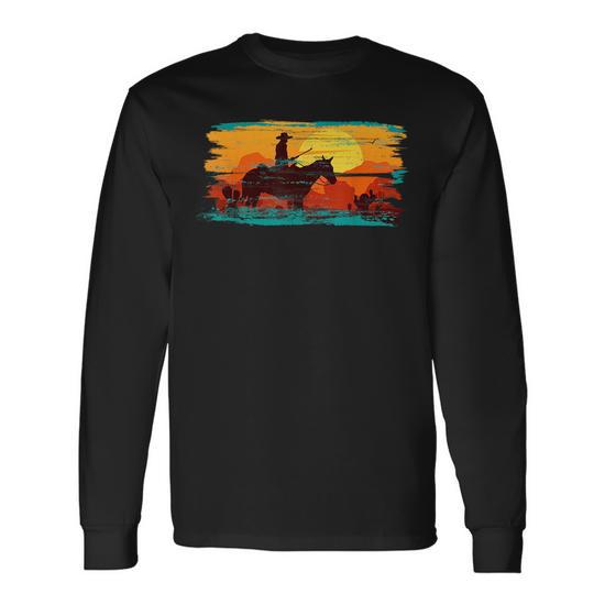 Fishing Shirt-western sunset