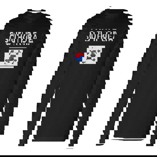 South Korea T-Shirt South Korean Flag Love Gift Souvenir