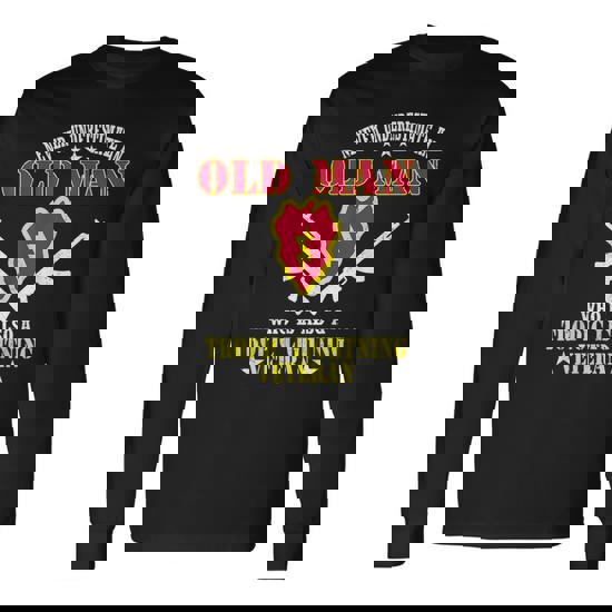 Never Underestimate A 25th Infantry Division Veteran Tshirt Never Underestimate A 25th Infantry Division Veteran Tshirt