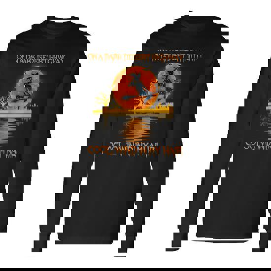 Witch Riding Brooms On A Dark Desert Highways Halloween T-Shirt Witch Riding Brooms On A Dark Desert Highways Halloween T-Shirt