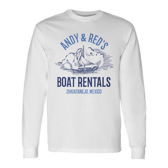 Andy and red's boat rentals best sale t shirt