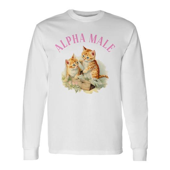 訳あり LGB SURVIVAL TOUR ホワイト カットソー Cottagecore Weird Oddly Specific Alpha Male Long Sleeve T-Shirt