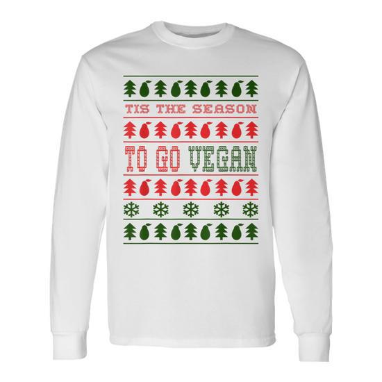 vegan christmas t shirt