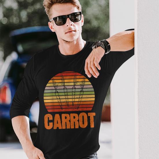 Im A Carrot Halloween Costume Lazy Retro Vintage Carrot Halloween Long  Sleeve T-Shirt T-Shirt | Mazezy CA