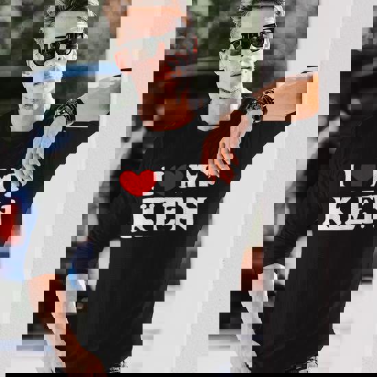 ミュージシャン SHINING HEART LONG SHIRT ken SHINING HEART LONG SHIRT ken I LOVE HEART KENNY KEN KENNETH