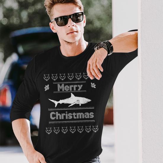 Wolf ugly christmas on sale sweater