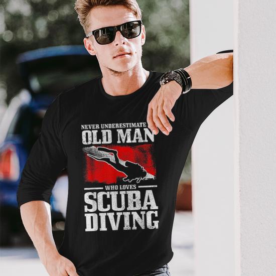 scuba diving long sleeve shirt