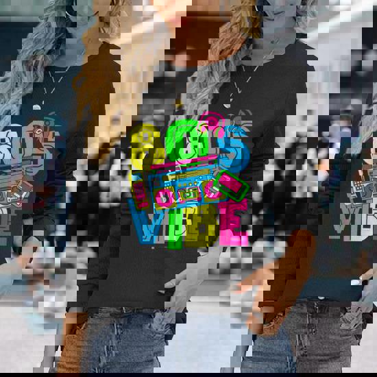 【MUDIDI】23SS★ 80's vibe t-shirt 001 This Is My 80'S Vibe 1980S Fashion 80S 90S Outfit Party Long