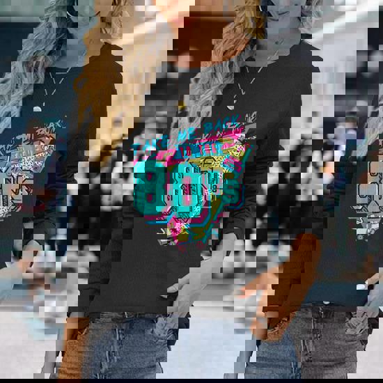 Take Me Back To The 80S 80S Vintage Long Sleeve T-Shirt | Mazezy