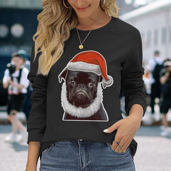 Pug christmas sweater best sale