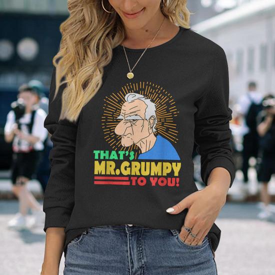 Mr Grumpy T Shirt Men's Sarcastic Grumpy Gills Tank Top With Funny