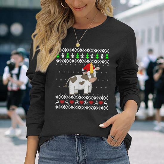 Christmas unicorn sweater best sale