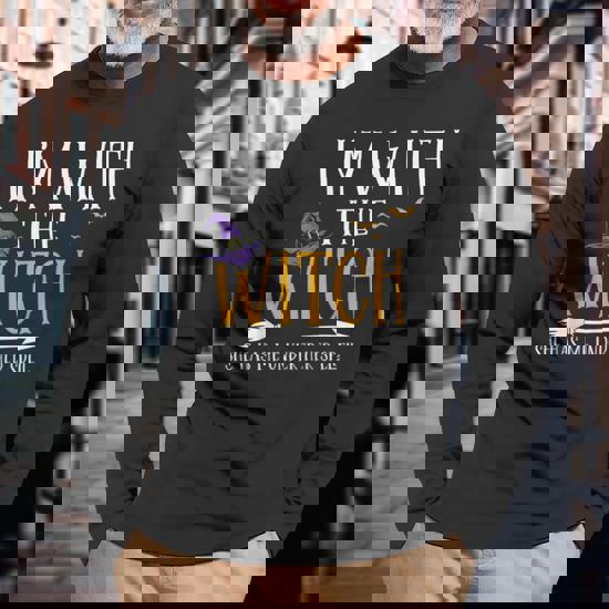 I'm With The Witch Shirt Funny Halloween Couple Costume Gift