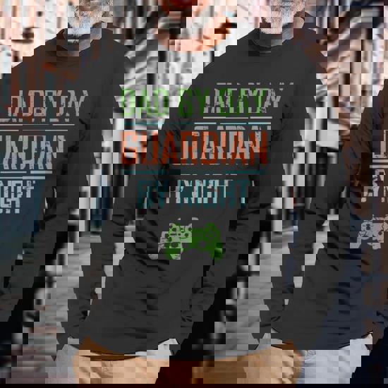 Mens Gamer Dad Shirt. Dad By Day Guardian By Night Gaming T-Shirt Mens Gamer Dad Shirt. Dad By Day Guardian By Night Gaming T-Shirt