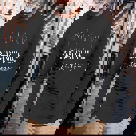 Nashville Tennessee Shirt - Downtown Skyline Calligraphy Tee Nashville Tennessee Shirt - Downtown Skyline Calligraphy Tee
