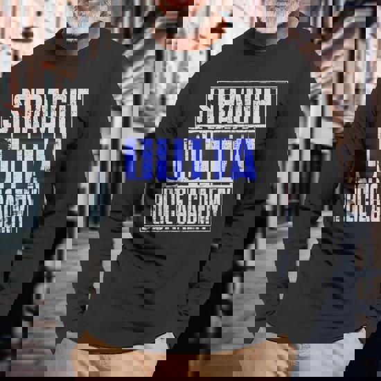 Police Officer Academy Graduate Straight Outta T-Shirt Gift Police Officer Academy Graduate Straight Outta T-Shirt Gift