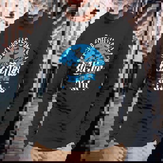 Never Underestimate An Old Man With A Hockey Stick Hockey Tank Top