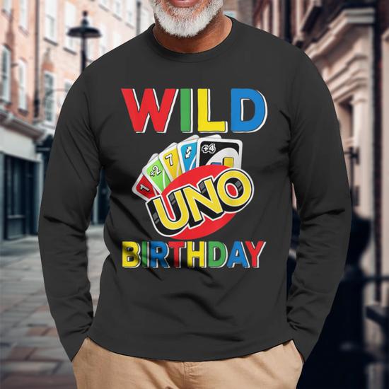 uno themed birthday shirts