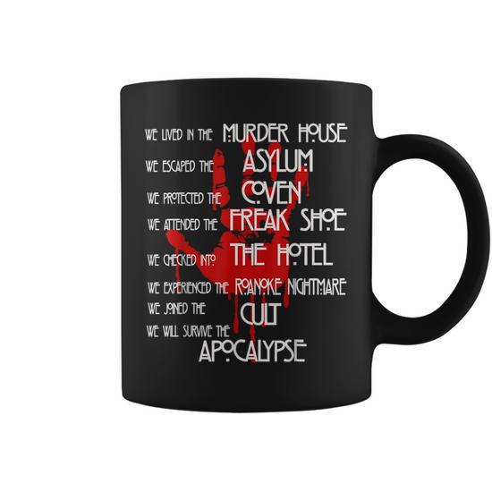 American Movies Horror Story Halloween Halloween Coffee Mug | Mazezy DE