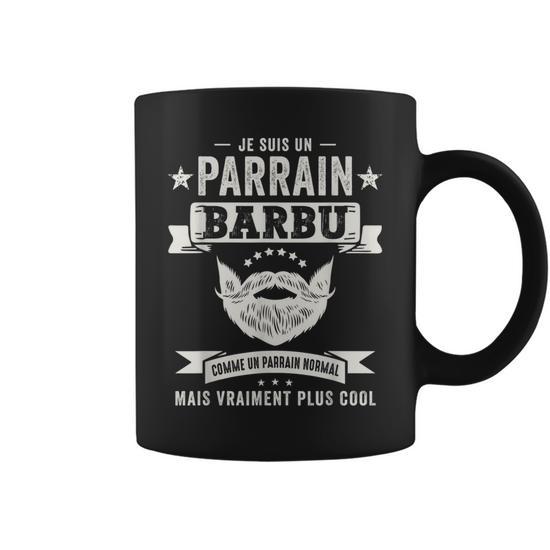 Barbu Godfather Grandpa Humor Gift Idea Coffee Mug