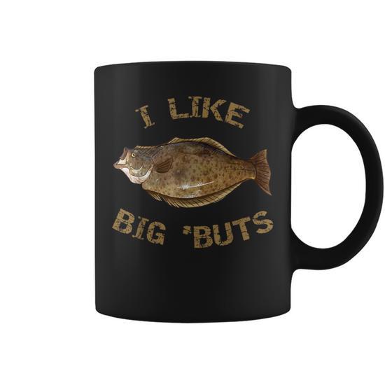 Dad Fishing Legend Flounder Fish Fisherman Mug