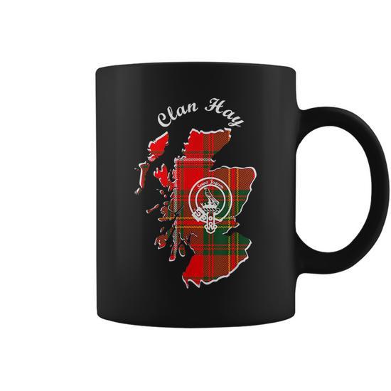 Hay Scottish top Clan Crest Badge Tankard