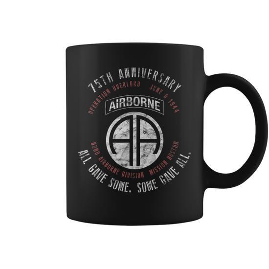 D-Day 75Th Anniversary 82Nd Airborne Wwii Vintage Coffee Mug | Mazezy DE