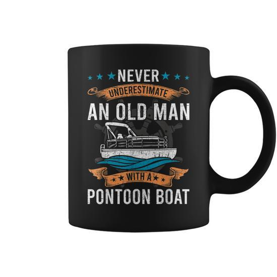 Life is Better on A Pontoon Mug Pontoon Boat Gifts Pontoon Boat