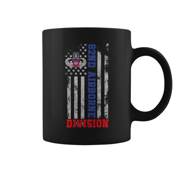 Veteran Vets Us Army 82Nd Airborne Division Veteran Vintage 1 Veterans Coffee  Mug - Monsterry