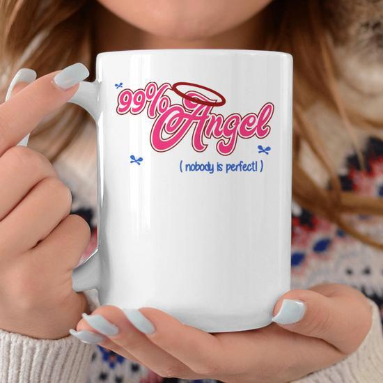 99 Angel Y2k Aesthetic Fashion 2000 Vintage Trendy Hot Pink Coffee Mug |  Mazezy