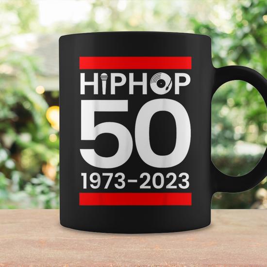 51 Years Hip Hop Vinyl Retro 50Th Anniversary Celebration Coffee Mug |  Mazezy