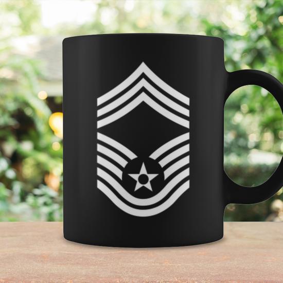Air Force Chief Master Sergeant E9 Coffee Mug | Mazezy