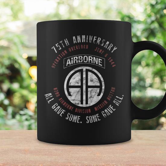 D-Day 75Th Anniversary 82Nd Airborne Wwii Vintage Coffee Mug | Mazezy DE