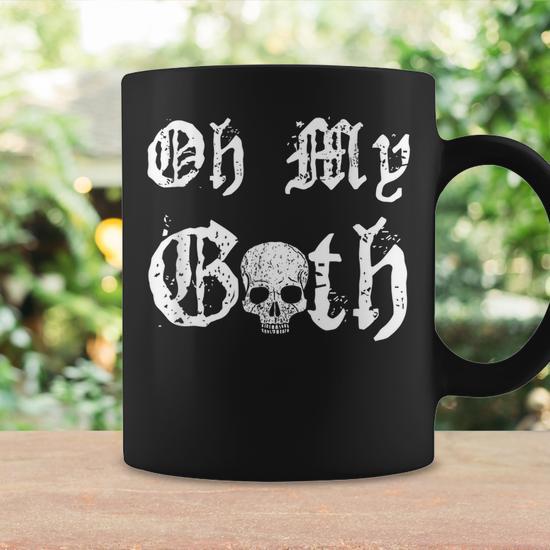 Gothic Vintage Horror Dark Goth Emo Horror Coffee Mug | Mazezy